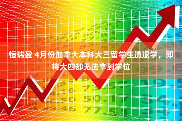 恒瑞盈 4月份加拿大本科大三留学生遭退学，即将大四却无法拿到学位